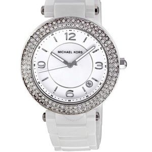 Michael Kors Ceramic White Watch
